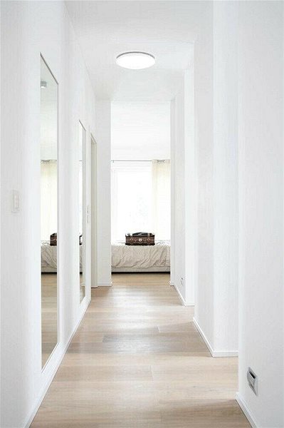 Ceiling Light Ledvance - LED Ceiling Light with Sensor SILARA, LED/22W/230V/IP44 Lifestyle