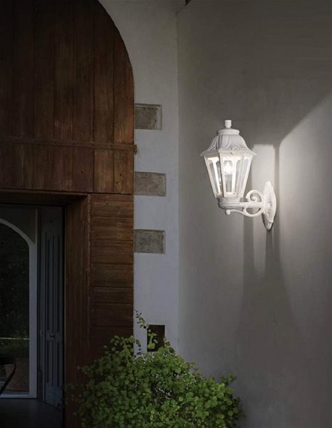 Garden Lighting Ideal Lux ANNA AP1 BIG BIANCO Lifestyle