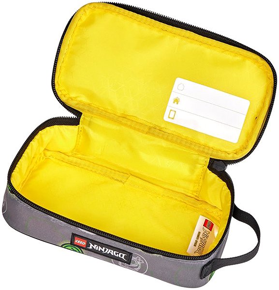 LEGO Bags Ninjago Elemental Master of Energy pencil case, rectangular.
