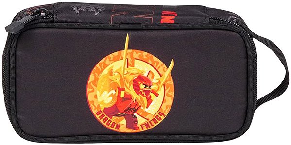 LEGO Bags Ninjago Dragon Energy pencil case, rectangular.