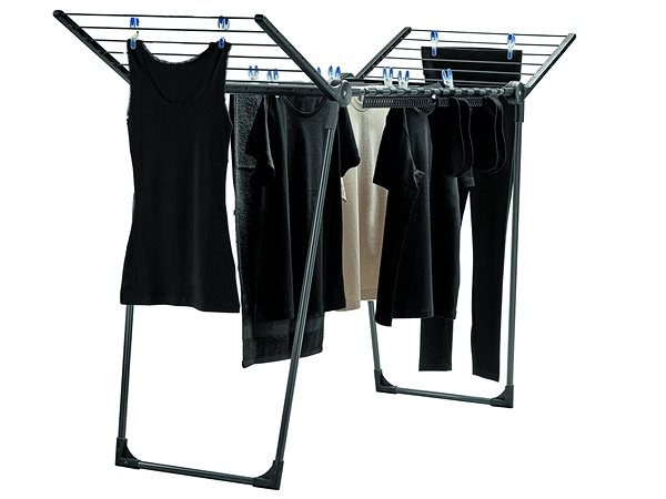 Sušička prádla LEIFHEIT Pegasus 180 Solid Black.