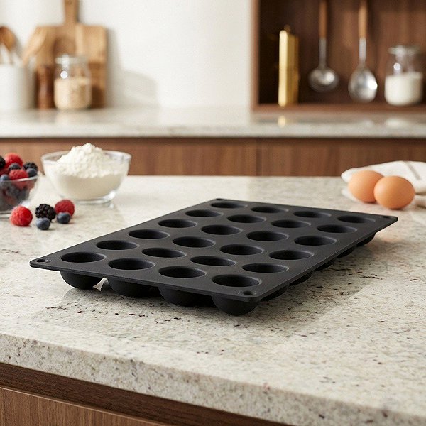 Baking Mould LEKUE Silicone Mould for Baking Mini-spheres 24 pcs Lekue Lifestyle