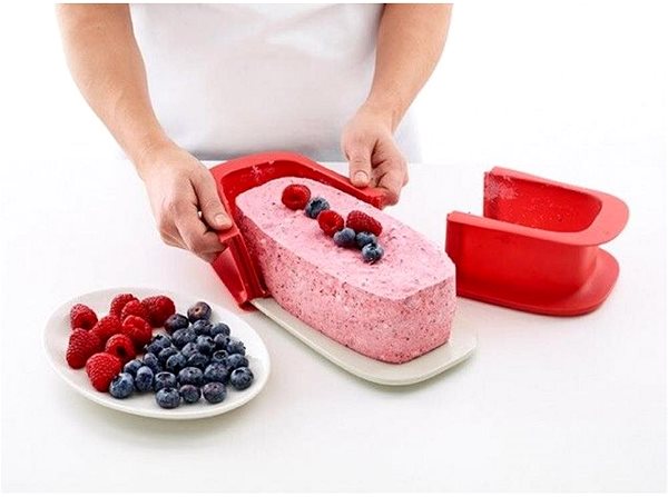 Forma na pečenie LEKUE Silikónová forma na pečenie na tortu 24 cm Lekue | červená Lifestyle