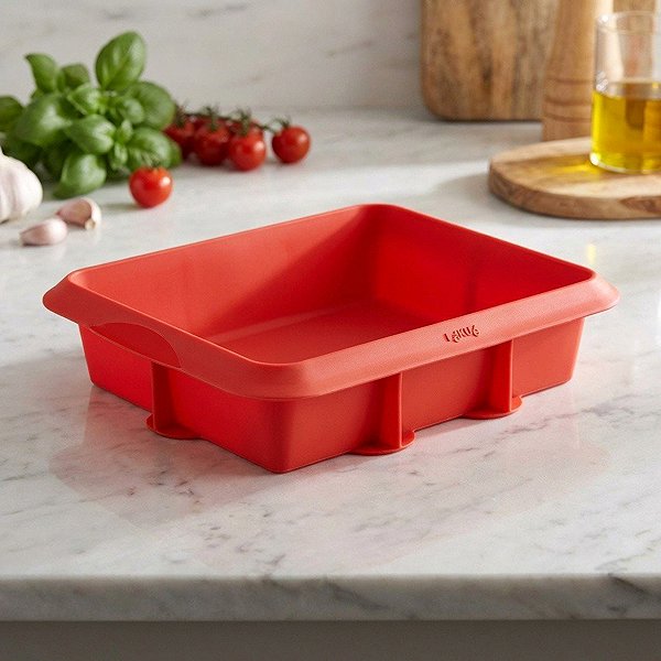 Baking Mould LEKUE Silicone Baking Mould for Lasagna, Lékué Lasagne Cake | Red Lifestyle