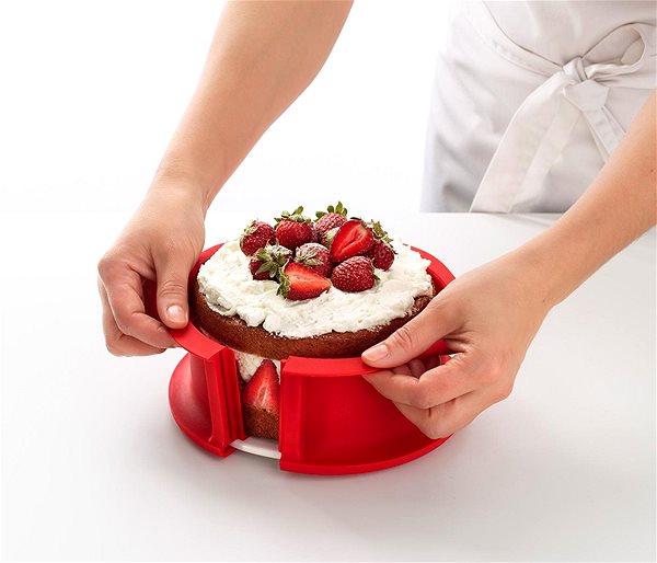 Baking Mould LEKUE Silicone Baking Dish for Cake 15cm Lekue | Red Lifestyle
