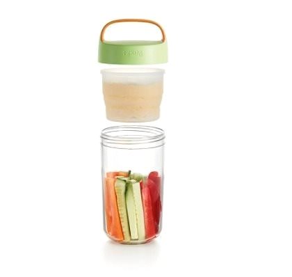 Snack Box Lékué Jar To Go 600ml | Green Features/technology