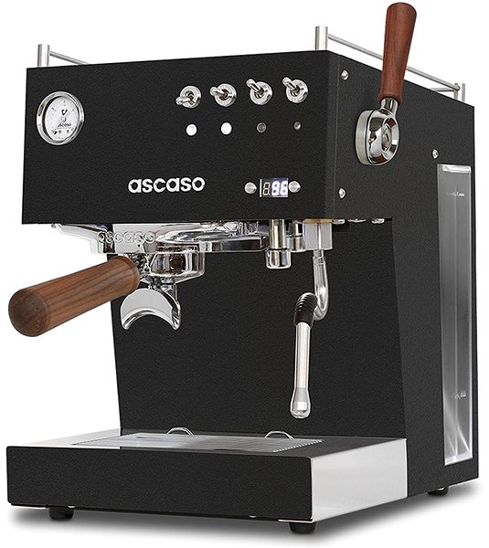 Pákový kávovar Ascaso Steel DUO PID PLUS, Black & Wood ...