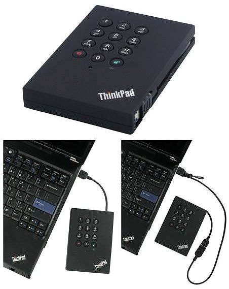 Externe Festplatte Lenovo 0A65621 Mermale/Technologie