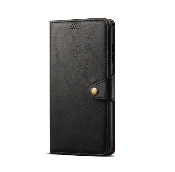 Puzdro na mobil Lenuo Leather pre Xiaomi Redmi Note 10, čierne ...