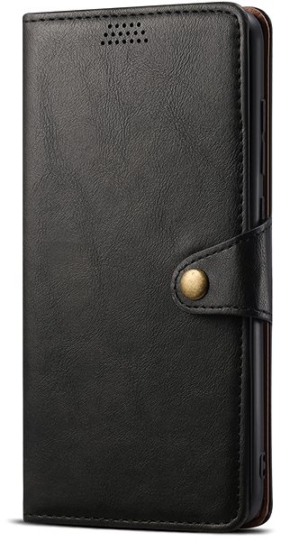 Handyhülle Lenuo Leather Flip-Hülle für Xiaomi Redmi 10C, schwarz ...
