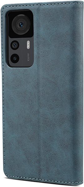 Mobiltelefon tok Lenuo Leather Xiaomi 12T/12T Pro kék flip tok ...