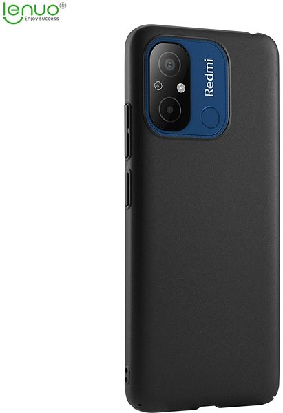 Handyhülle Lenuo Leshield Gehäuse für Xiaomi Redmi 12C, schwarz ...