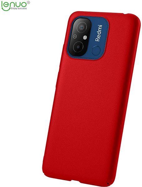 Telefon tok Lenuo Leshield Xiaomi Redmi 12C piros tok ...