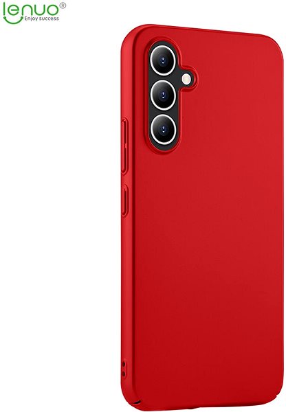 Kryt na mobil Lenuo Leshield obal na Samsung Galaxy A54 5G, červená ...