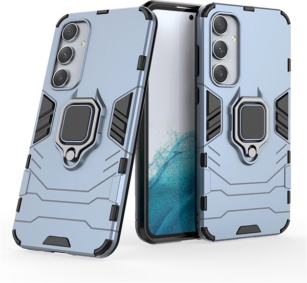 Handyhülle Lenuo Armor Cover für das Samsung Galaxy A35 5G blau ...