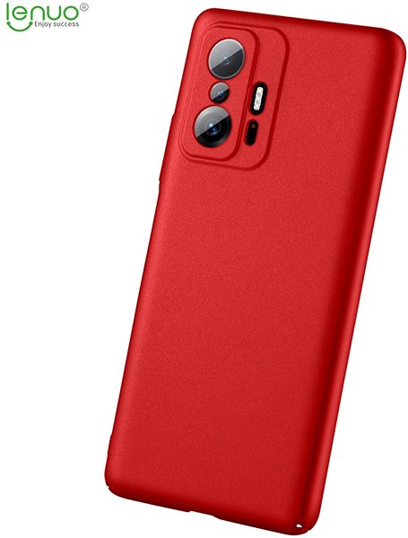 Telefon tok Lenuo Leshield Xiaomi Mi 11T/11T Pro piros tok ...