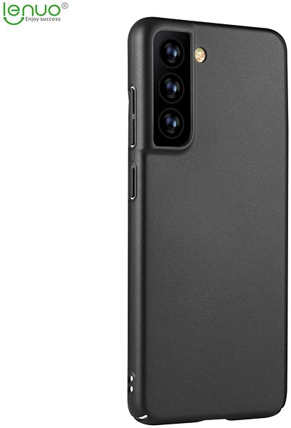 Kryt na mobil Lenuo Leshield obal pre Samsung Galaxy S21 FE 5G, čierny ...