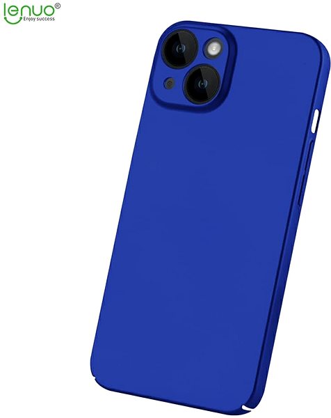 Kryt na mobil Lenuo Leshield obal na iPhone 14, modrá ...
