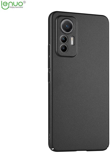 Telefon tok Lenuo Leshield tok Xiaomi 12 Lite készülékhez, fekete ...