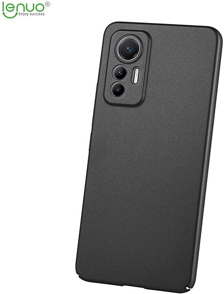 Kryt na mobil Lenuo Leshield obal pre Xiaomi 12 Lite, čierny ...