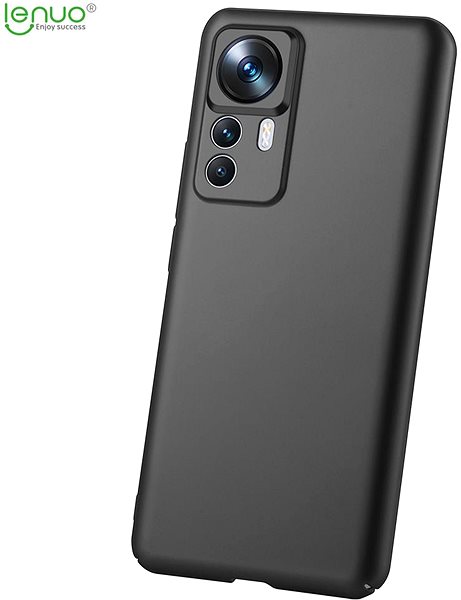 Kryt na mobil Lenuo Leshield obal na Xiaomi 12T Pro, čierna ...