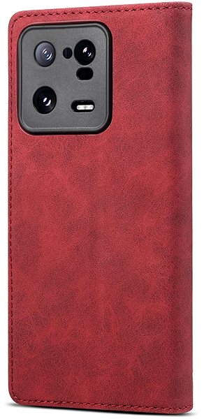 Handyhülle Lenuo Leather Klapphülle für Xiaomi 13 Pro, rot ...