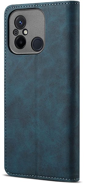 Handyhülle Lenuo Leather Klapphülle für Xiaomi Redmi 12C, blau ...