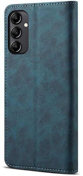 Handyhülle Lenuo Leather Klapphülle für Samsung Galaxy A14 4G/5G, blau ...