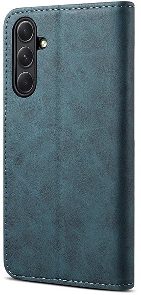 Handyhülle Lenuo Leather Klapphülle für Samsung Galaxy A34 5G, blau ...