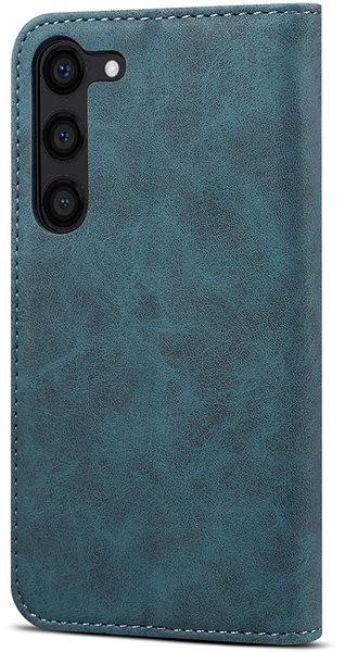 Handyhülle Lenuo Leather Klapphülle für Samsung Galaxy S23, blau ...