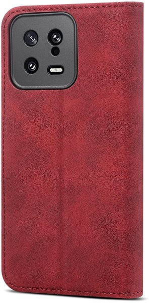 Handyhülle Lenuo Leather Klapphülle für Xiaomi 13, rot ...