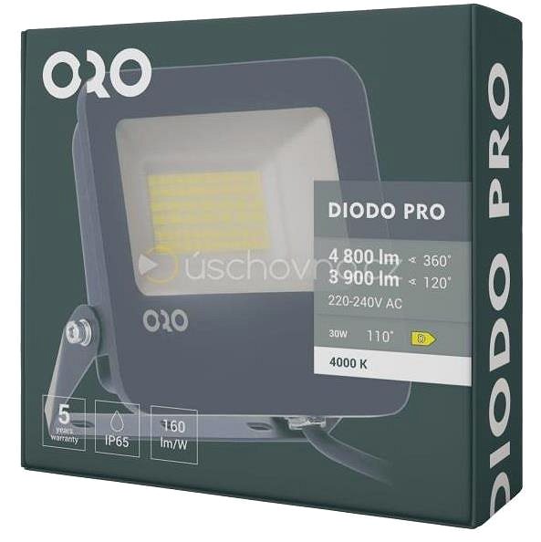 LED Reflector Spotlight Diodo PRO ORO, 30 W, 4800 lm, NW ...