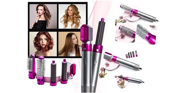 Hot Brush Leventi Multifunctional Hair Styler 5in1 ...