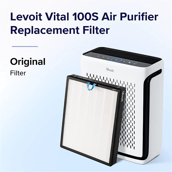 Luftreinigungsfilter Levoit Vital 200 Echter HEPA-Kohlefilter für Luftreiniger Vital 200S PRO ...