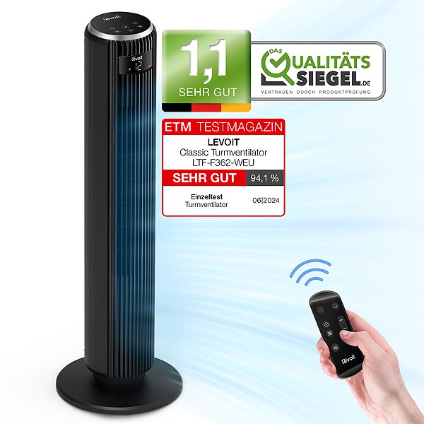 Fan Levoit TempSense F362 DC Vortex ...