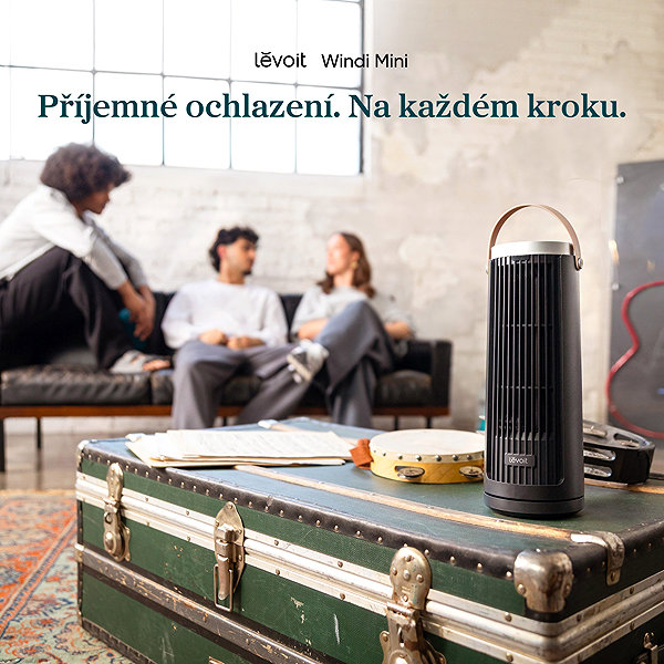 Ventilátor Levoit Windi Mini Čierny ...