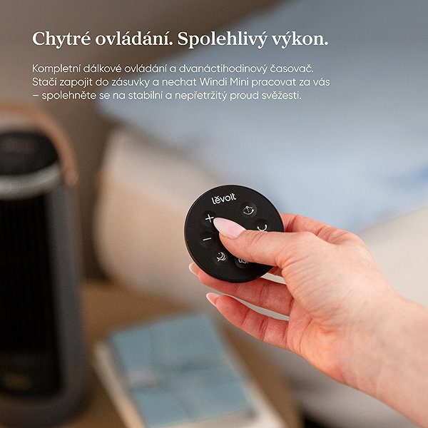 Ventilátor Levoit Windi Mini Čierny ...