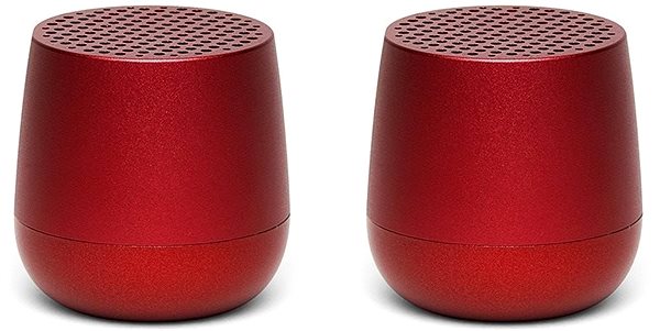 Bluetooth Speaker Lexon Twin Mino+, Red Screen