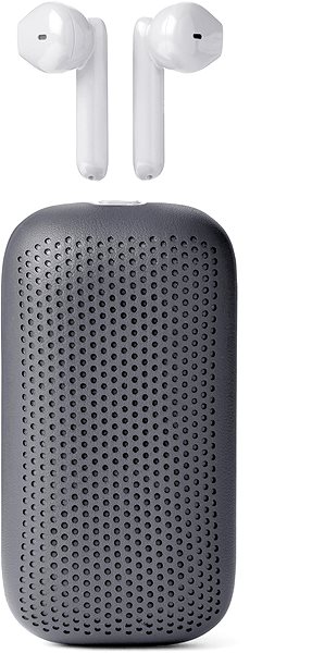 Bluetooth reproduktor Lexon Speakerbuds Grey ...