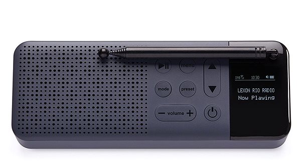 Radio Lexon Rio Grey Screen