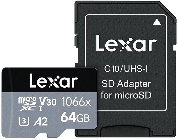 Speicherkarte Lexar microSDHC SILVER 64 GB ...