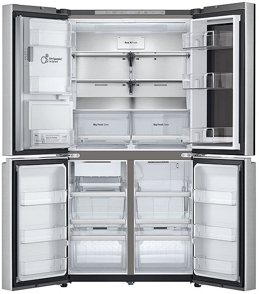 Side by side hűtő LG GMG960MBEE ...