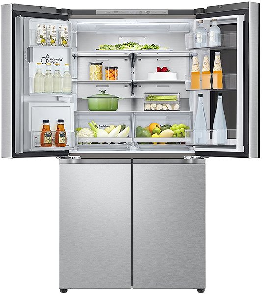 Side by side hűtő LG GMG960MBEE ...