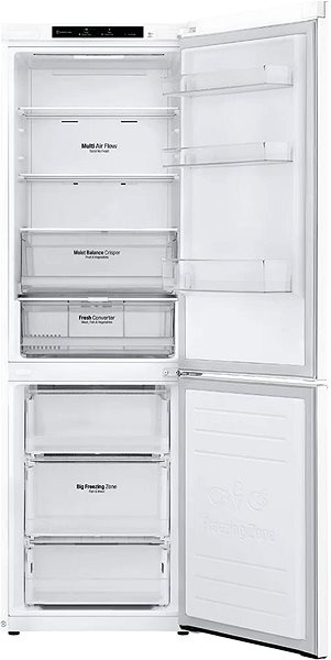 Refrigerator LG GBB61SWGCN Features/technology