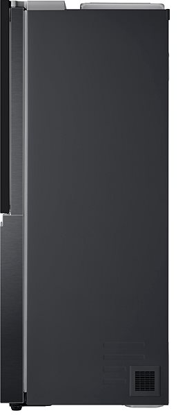 Americká chladnička LG GSXV90MCAE Bočný pohľad