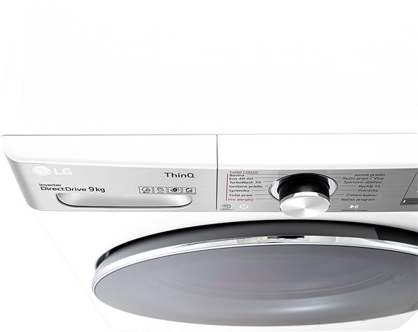 Steam Washing Machine LG F69V10VW2W Features/technology