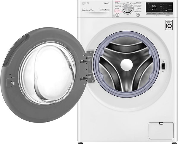Steam Washing Machine LG FA94V5UVW0 Screen