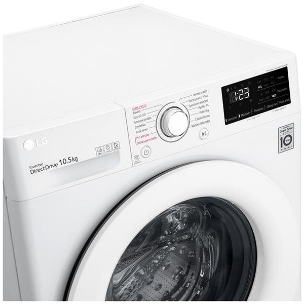 Steam Washing Machine LG FA104V3RW3 Features/technology