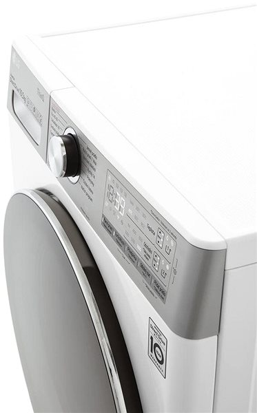 Steam Washing Machine LG F610V10RABW Features/technology