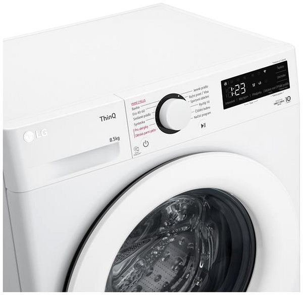 Slim steam washing machine LG FA2S8V3GY3W ...